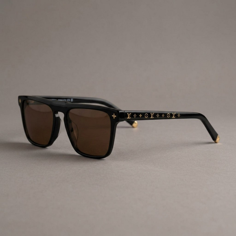 Мужские солнцезащитные очки LV 2873 brown Lux Киев - изображение 1