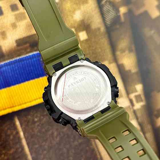 Patriot 002AGUASI Тризуб срібло Зелені + Коробка. SBR Київ