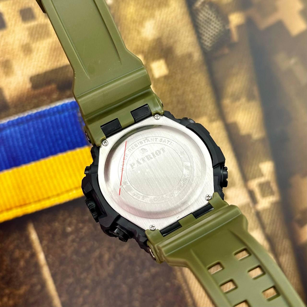 Patriot 002AGUASI Тризуб срібло Зелені + Коробка. SBR Київ - фото 4