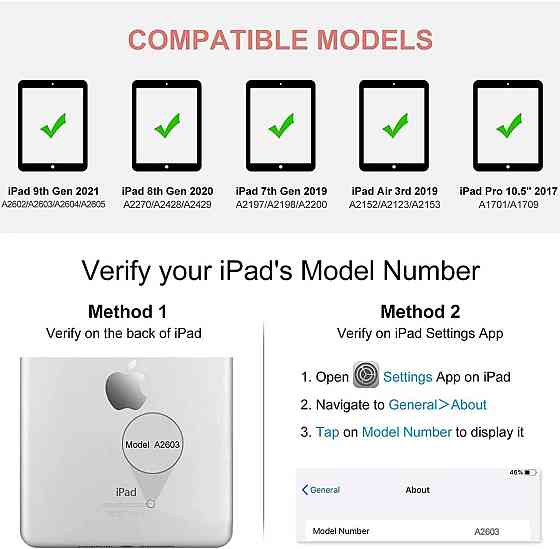 Защитный чехол с Bluetooth клавиатурой для iPad 10.2 (2019/20/21)/pro10.5(2017)/Air 3 10.5 Днепр