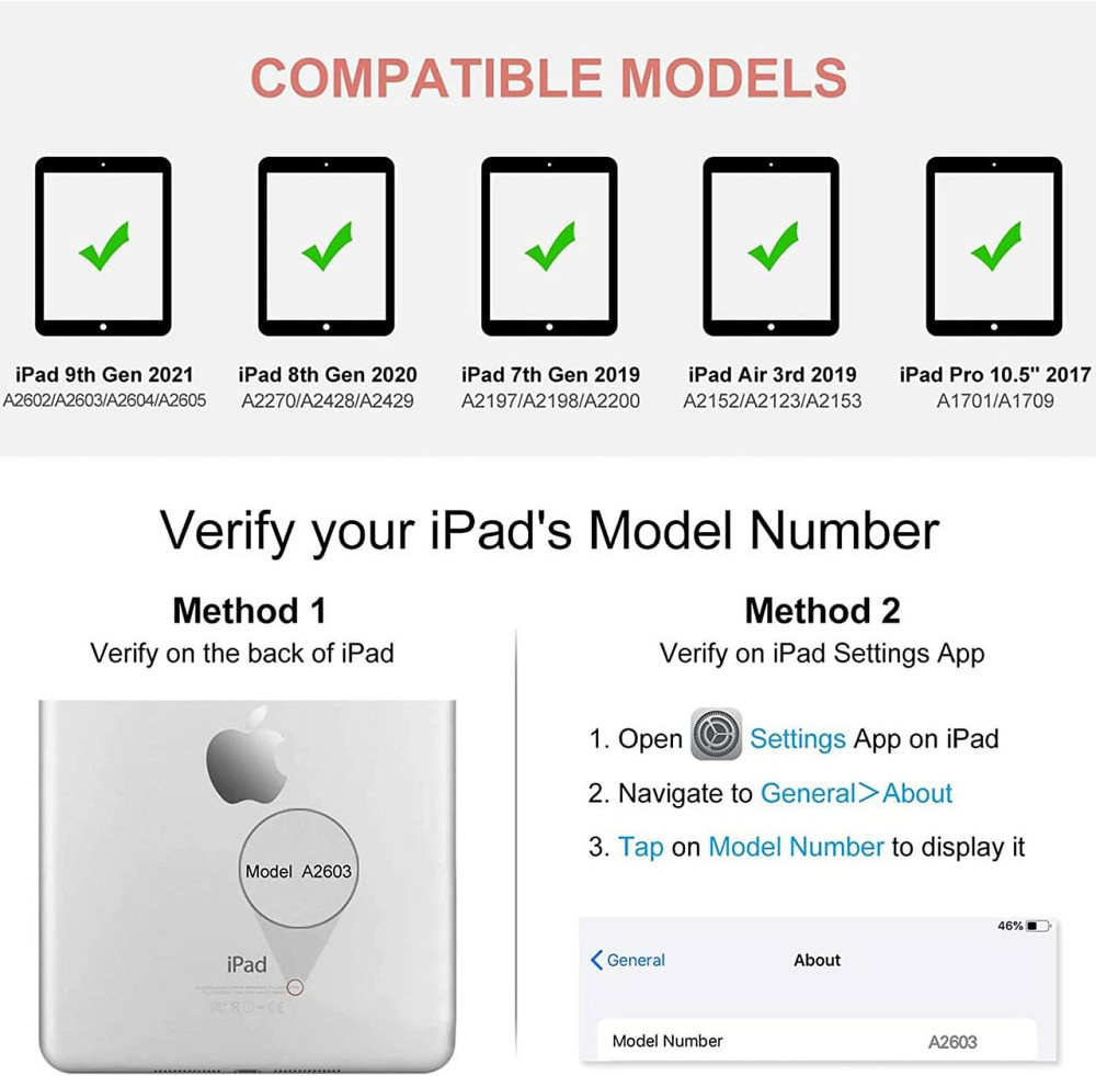 Захисний чохол з Bluetooth клавіатурою для iPad 10.2 (2019/20/21)/pro10.5(2017)/Air 3 10.5 Дніпро - фото 5