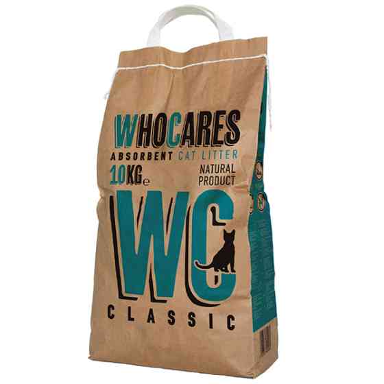 Who Cares WC Classic ВИСИ КЛАССИК впитывающий наполнитель для кошачьего туалета Киев