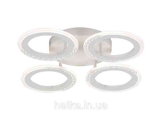 Світлодіодна люстра VALESO G 2701/4 Білий 64W Київ