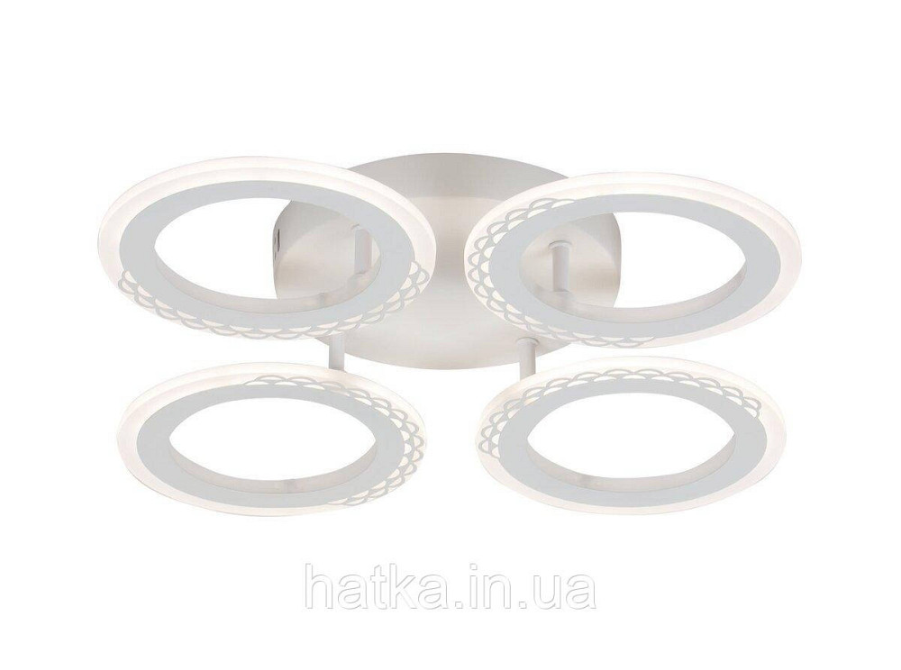 Світлодіодна люстра VALESO G 2701/4 Білий 64W Київ - фото 2