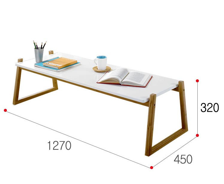 Журнальний столик "Сольно 127х45х32" мускат-зефір Миколаїв - фото 2