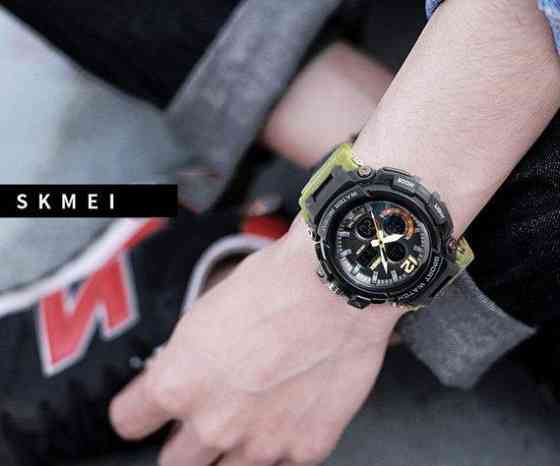 Мужские наручные часы Skmei 1343 Halk  Хаки Киев