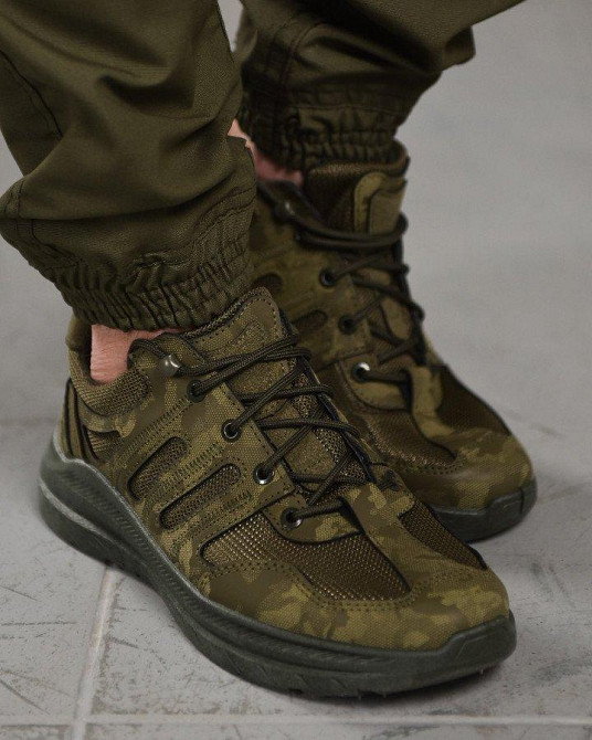 Мілітарі кросівки hope олива ВТ6063 Одеса - фото 11