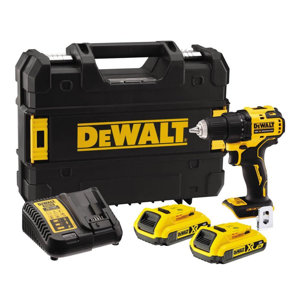 Дриль-шурупокрут акумуляторний безщітковий DeWALT DCD708D2T Київ - фото 1