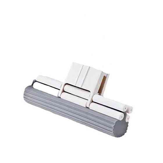 Насадка для швабри змінна губка з пластиковим кріпленням для роликового та важільного механізму HP-35015-53 Коломия