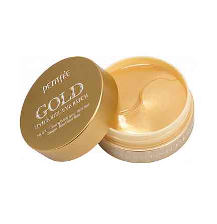 Гидрогелевые патчи для глаз Золото Gold Hydrogel Eye Patch Petitfee & Koelf 60 шт Киев