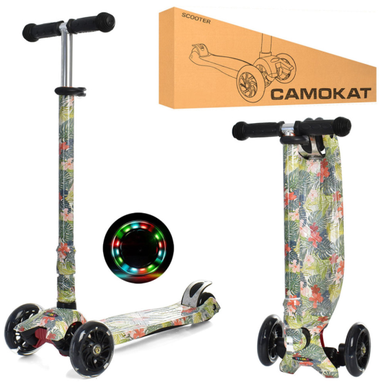 Самокат детский MAXI iTrike JR3-055-WP15 складной Винница