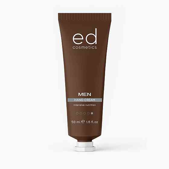 Крем для рук для чоловіків Men hand cream Intensive nutrition ED Cosmetics 50 мл Київ