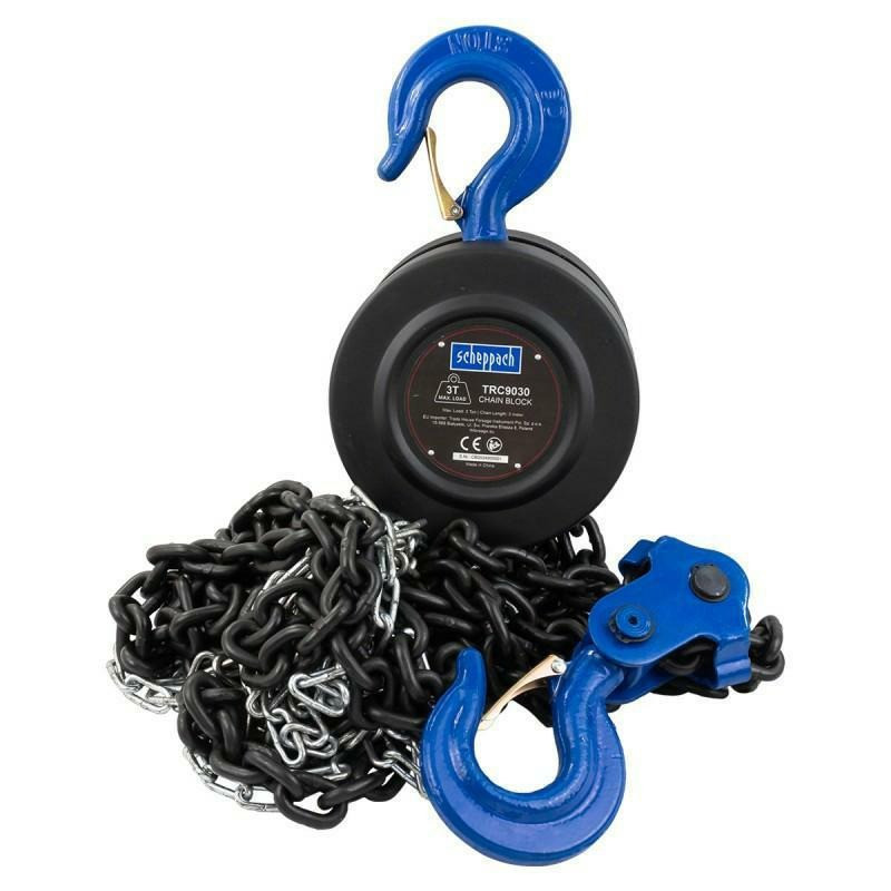 Таль цепная ручная 3т, цепь 3м Scheppach SCH-TRC9030 Одесса - изображение 1