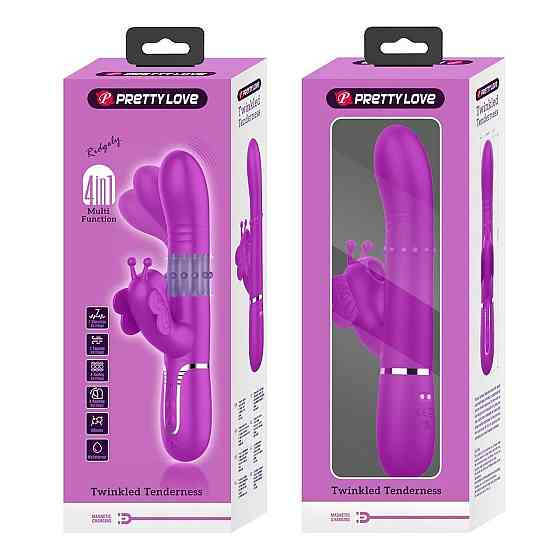 Вібратор PRETTY LOVE Butterfly Clit Vibrator Pink Sex Aura Київ
