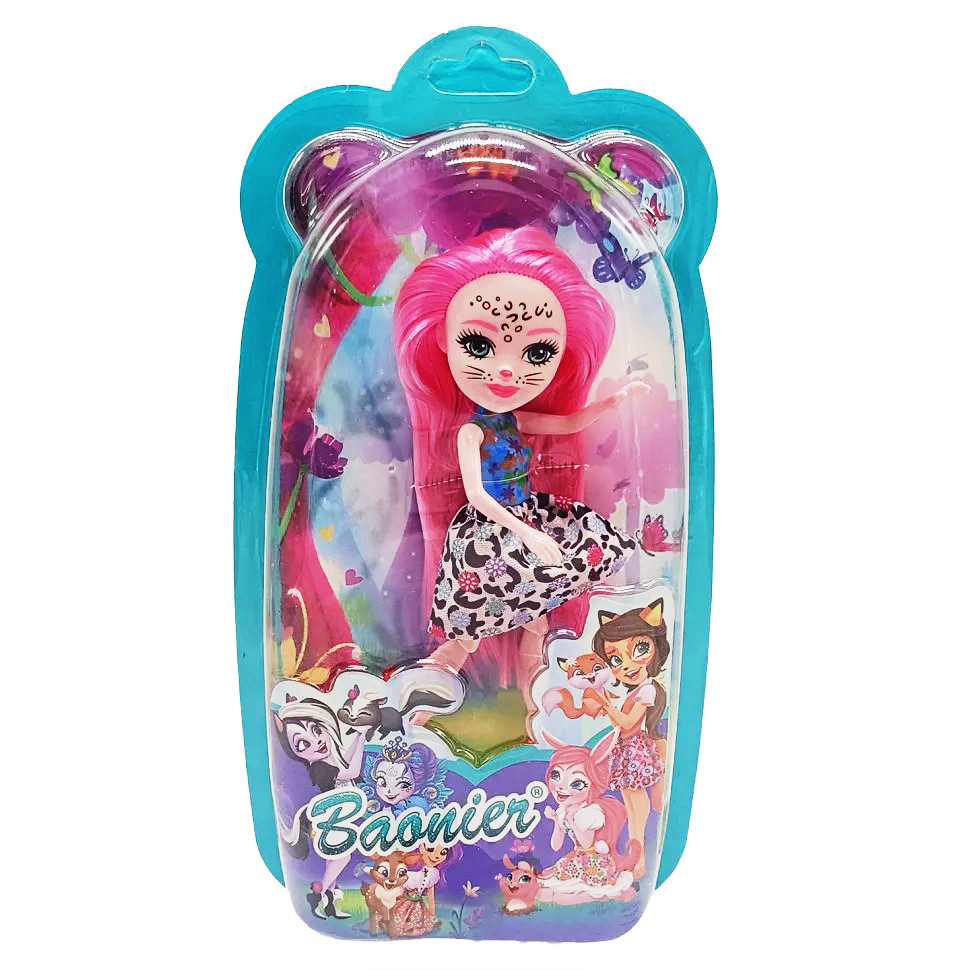 Дитяча іграшкова Лялька "Baobier" JJ8572-21(Pink) 15 см, шарнірна Вінниця - фото 1
