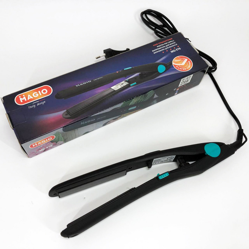 Плойка праска гофре випрямляч, Щипці для волосся, Широка праска для випрямлення волосся RX-28 Львів - фото 2