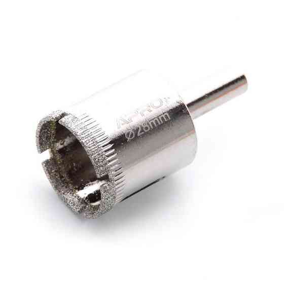 Сверло трубчатое с алмазным напылением для стекла и плитки 20 мм. Харьков