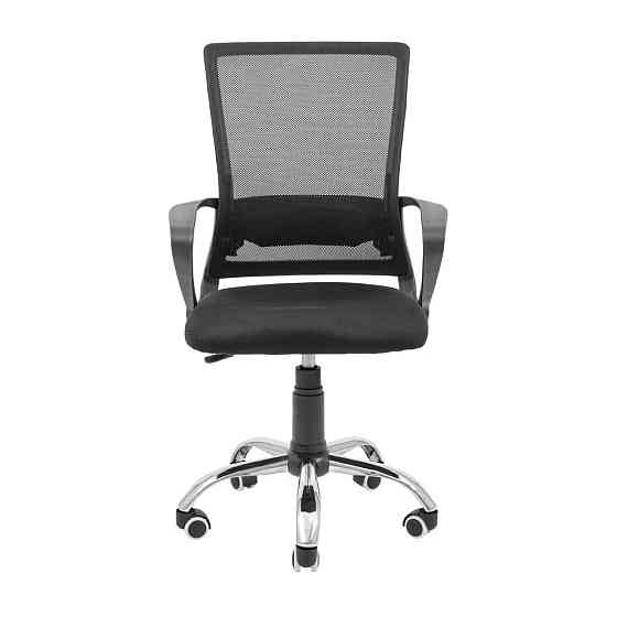 Офисное кресло руководителя Richman Robin Piastra Хром Черный Днепр