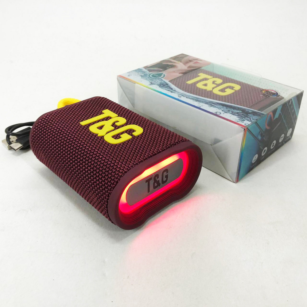 Колонка на акумуляторі маленька TG396, Bluetooth колонка з вбудованим світлодіодним підсвічуванням TA-91 Івано-Франківськ - фото 5