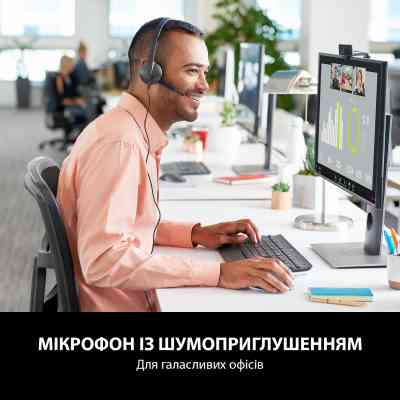 Наушники Logitech H340 USB HEADSET (981-000475) Винница