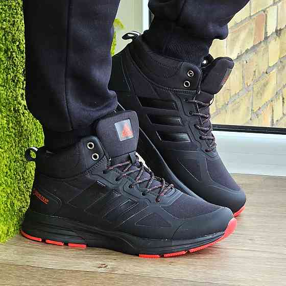 Зимние Кроссовки Adidas Terrex GORE-TEX с МЕХОМ Черные Мужские Адидас Гортекс (размеры: 41,42,43,44,45,46) - 3 Днепр