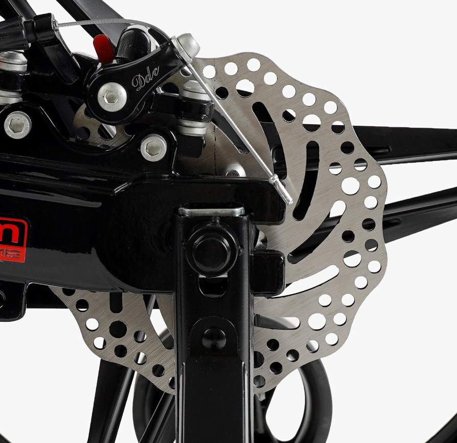 Велосипед 2-х колісний CORSO REVOLT 16 дюймів дискові гальма додаткові колеса Червоний (MG-16510) Чернігів - фото 6