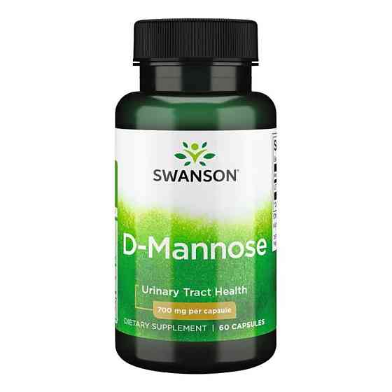 D-манноза Swanson D-Mannose 700 mg - 60 caps Луцк