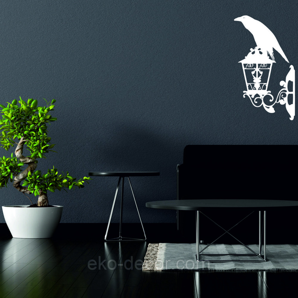 Декоративне настінне 3D Панно «Ворон» Декор на стіну з об'ємом Київ - фото 2