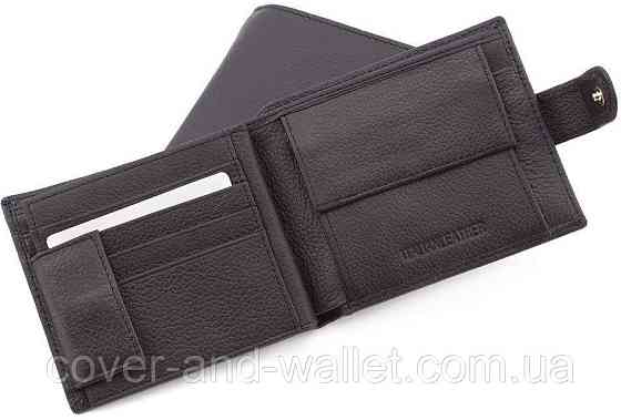 Кошелек мужской кожаный на много карточек ST 138 Leather Киев