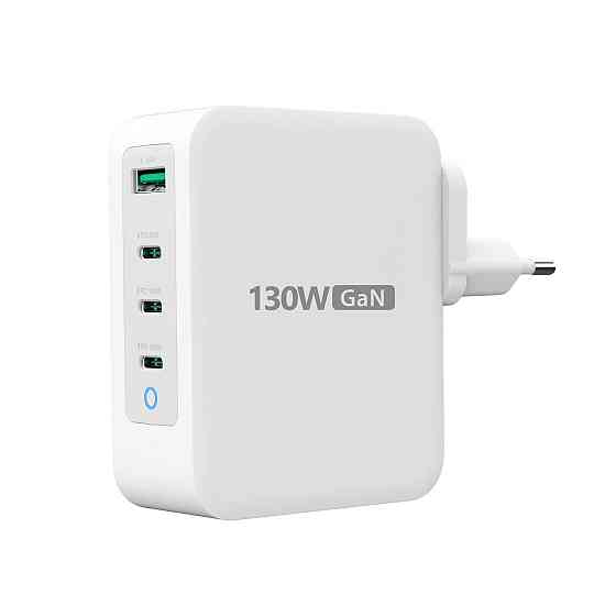 Мережевий зарядний пристрій J5create GaN USB-C 130 W White (JUP43130E-EN) ( 19851 ) Харьков