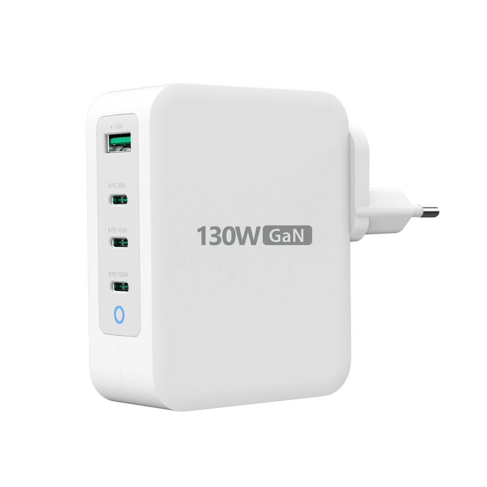 Мережевий зарядний пристрій J5create GaN USB-C 130 W White (JUP43130E-EN) ( 19851 ) Харьков - изображение 5