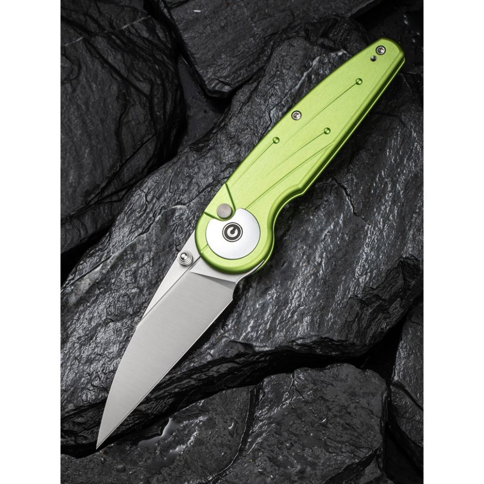 Ніж складаний туристичний Civivi Starflare, (8.4 см) Nitro-V / Aluminum зелений Київ - фото 10