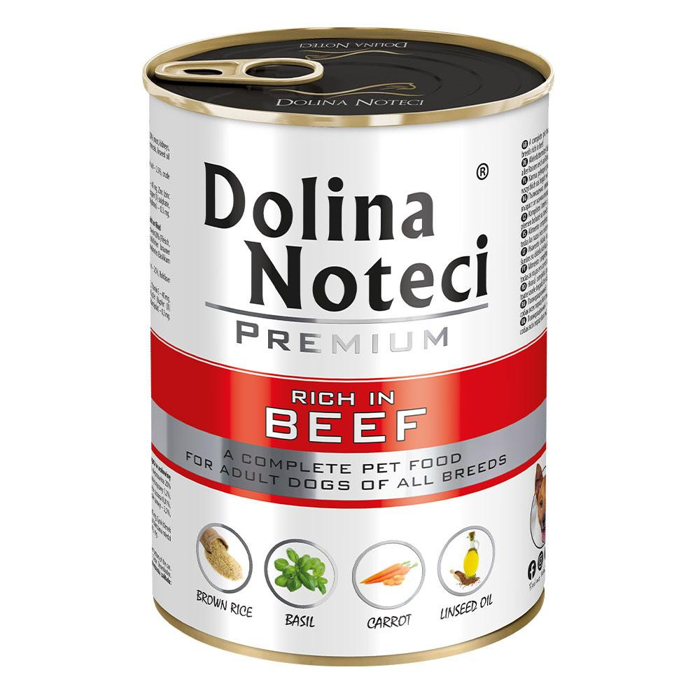 Dolina Noteci Premium (Долина Нотечі Преміум) консерви вологий корм для собак з яловичиною 400 г. х 24 шт. Запоріжжя - фото 1