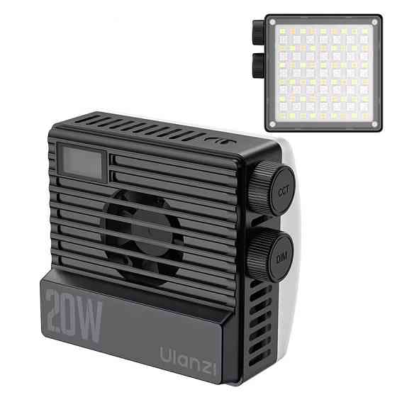 Накамерне світло RGB надпотужне 20Вт CRI 95+2500-9000K Ulanzi LE20 Київ