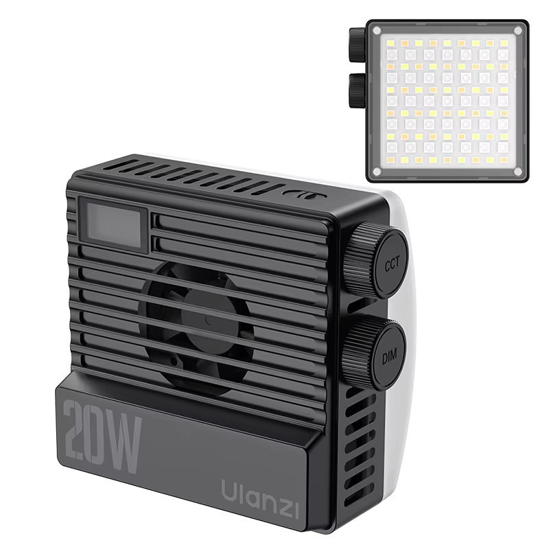 Накамерне світло RGB надпотужне 20Вт CRI 95+2500-9000K Ulanzi LE20 Київ - фото 1