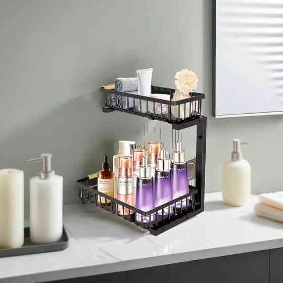 Стойкий двухуровневый органайзер из углеродистой стали Каменец-Подольский