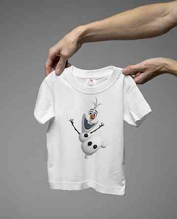 Дитяча футболка з Олафом "Крижане серце" 140 Чернівці