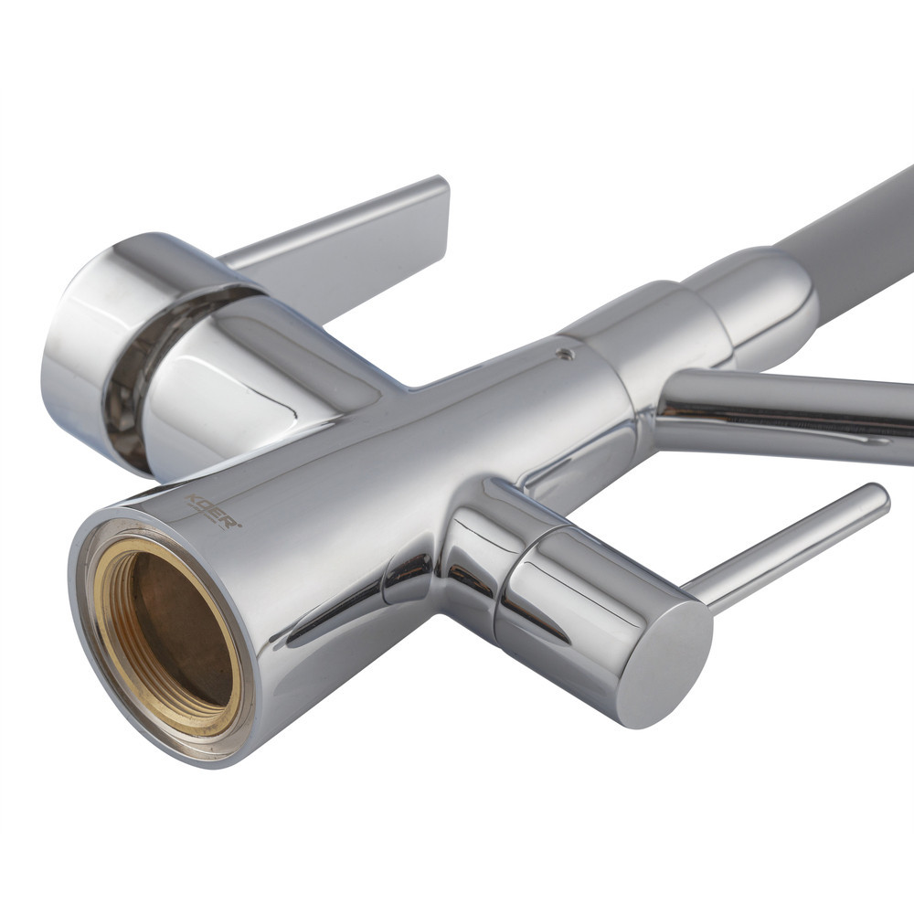 Кухонний змішувач KOER KB-72003-01 з силіконовим виливом та виходом для питної води KR3375 Харків - фото 6