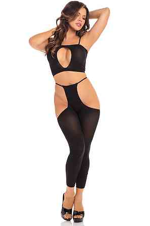 КОМПЛЕКТ ROAD TRIP 2PC HOTPANT SET BLACK, OS Sex Aura Київ