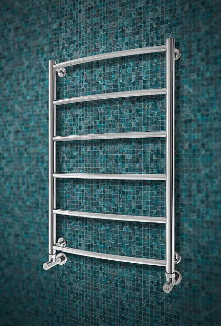 Водяной полотенцесушитель Mario INOX Классик HP 770х530/500 Киев - изображение 4