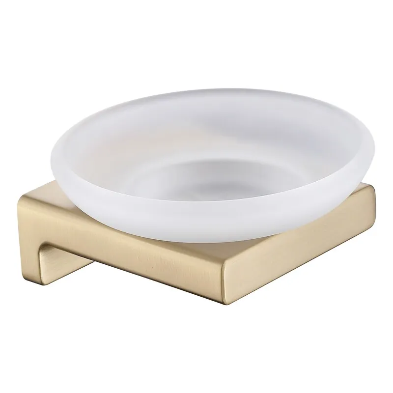 Мильниця настінна Koer AS-0102-12 (скло) колір матове золото (KR6159)   ( 27511 ) Харьков - изображение 1