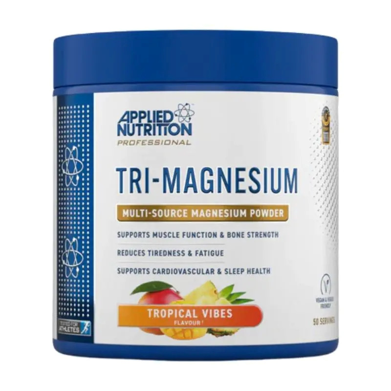 Магний Applied Nutrition Tri-magnesium Powder 200 г, Tropical Vibes Луцк - изображение 1