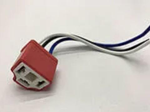 Разъем прямой керамический под лампу Н4  (Китай) Харьков - изображение 2