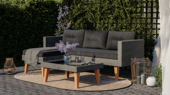 Комплект меблів для саду Di Volio Imola графіт Киев