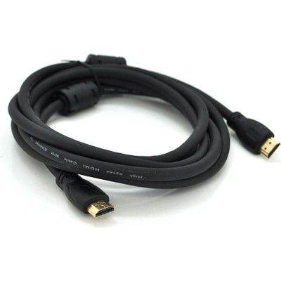 Кабель мультимедийный HDMI M to HDMI M 3.0m V2.0 4K black Ritar (HDMI(M)/(M)V2.0-3m-347P) Винница - изображение 1