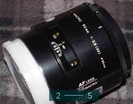 Объектив Minolta AF Macro 50mm f/2.8 Киев