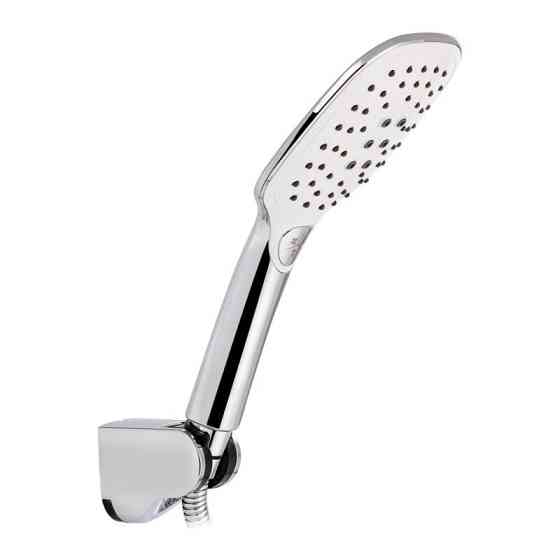 Змішувач для ванни з душовим гарнітуром Qtap Grand QTGRACRM006 Chrome Харків