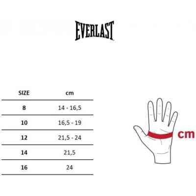 Боксерські рукавички Everlast Powerlock 2 Pro Lace 896910-70-814 білий 14 oz (009283609160) Вінниця