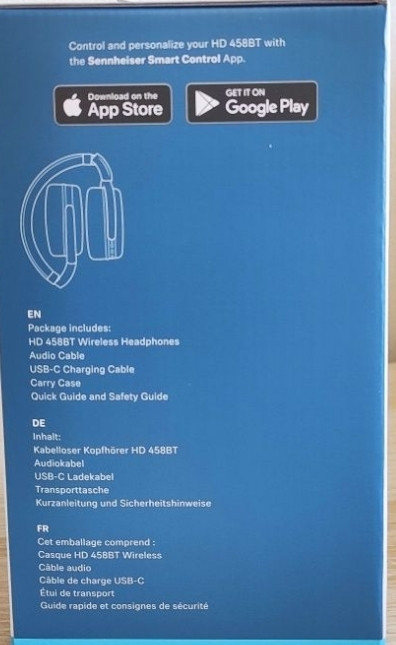 Наушники Sennheiser HD 458 BT Black. Харків - фото 4