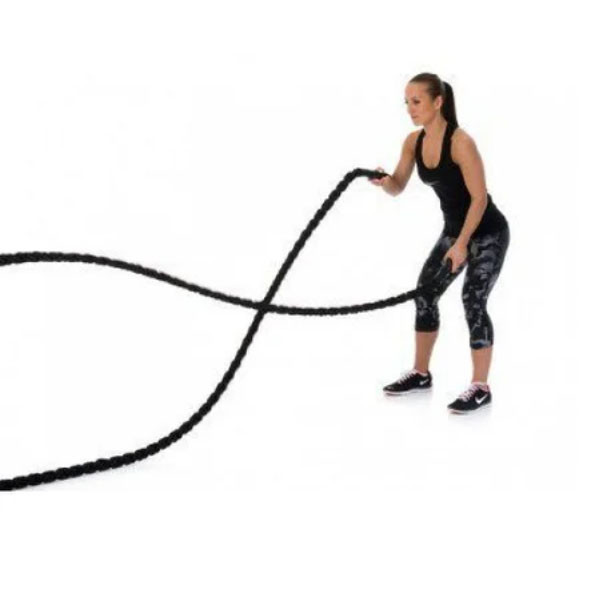 Бойовий канат для кросфіту Profi чорний Бровари - фото 5